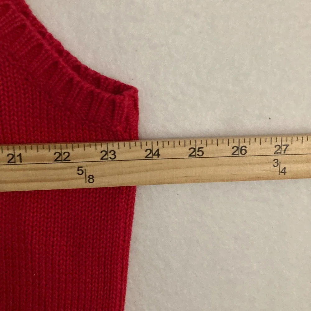 Vtg Polo Jean Ralph Lauren Knit Sweater Vest Men XL Golf Preppy Ivy Academia Y2K
